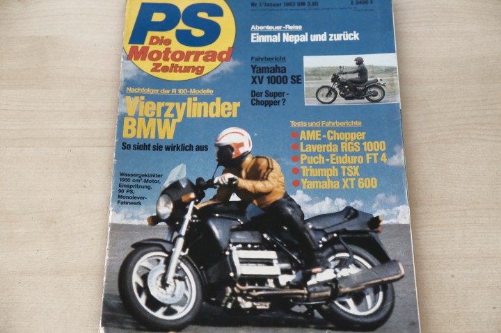 Deckblatt PS Sport Motorrad (01/1983)